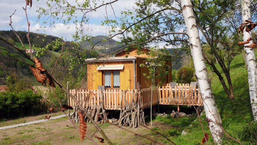La Roulotte Du Bucheron Lapoutroie Exterior foto